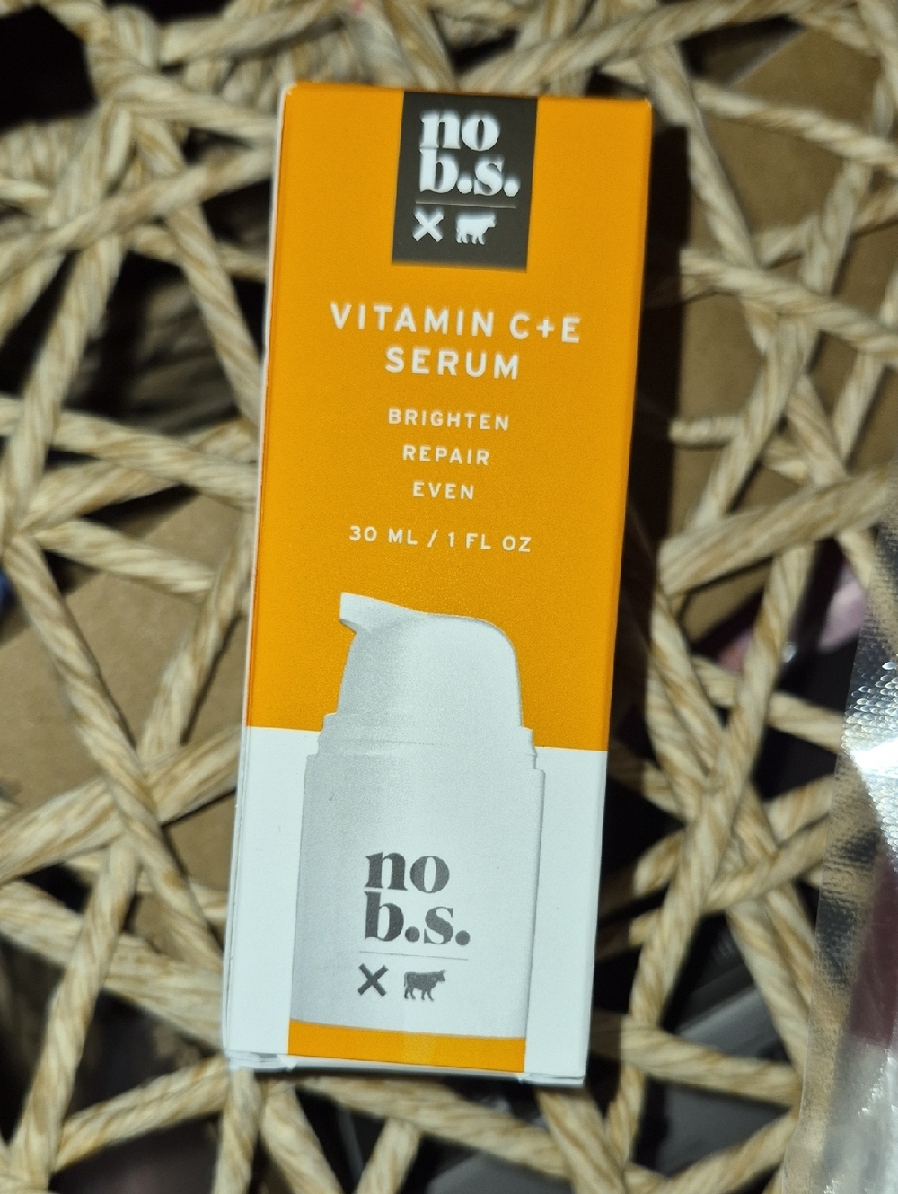 Vitamin C+E Serum – Brightening Orange No B.s